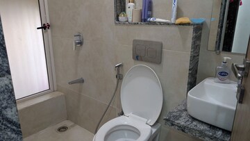 Bathroom in  Pg at Bharat Arize, Goregaon West – for Rent