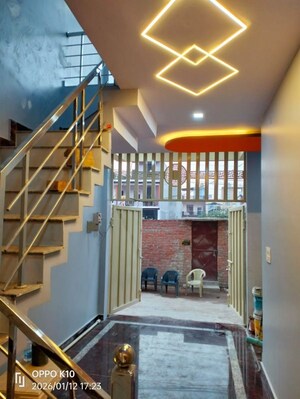 Staircase in 3 BHK Independent House at Alambagh – for Sale