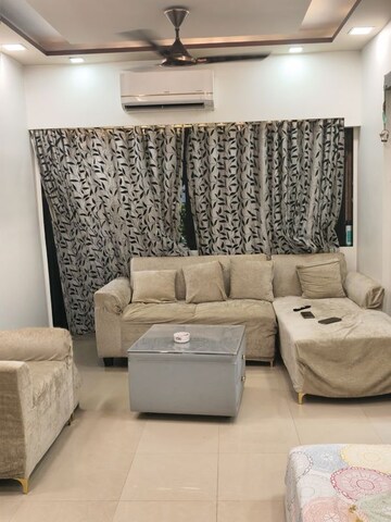 Living Room in 1 BHK Apartment at Ahimsa Tower, Malad West – for Sale