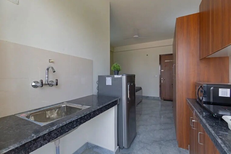 Kitchen, shalimar garden extension i 2 Bedroom 900 Sq.Ft. Builder Floor In Shalimar Garden Extension I Ghaziabad 9964187