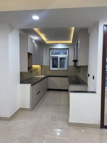 Kitchen in 3 BHK Builder Floor at Palm Residency Chhatarpur, Chattarpur – for Rent