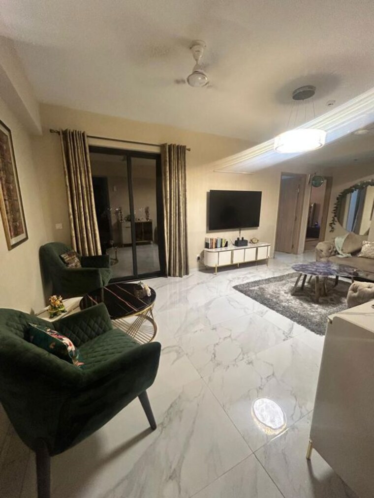 Living Room, m3m-skywalk 2 Bedroom 1406 Sq.Ft. Apartment In Sector 74 Gurgaon 9964571