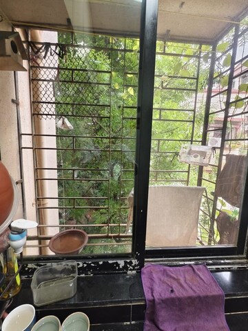 Balcony in 1 BHK Apartment at Ahimsa Tower, Malad West – for Sale