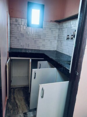 Kitchen in 1 RK Builder Floor at Vaishali Sector 5 – for Rent