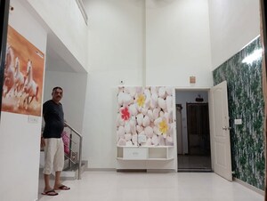 Bathroom in 3 BHK Penthouse at Nirvana Residency, Kareli Bagh – for Rent