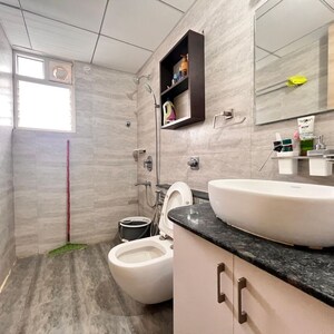 Bathroom in 3 BHK Apartment at DS Max Skycity, Chokkanahalli – for Rent