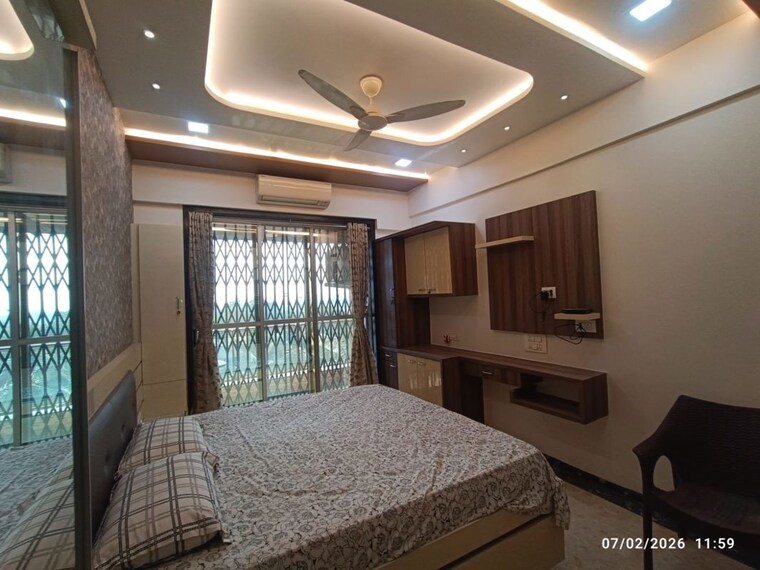 Bedroom, akshar-sai-radiance 2 Bedroom 1510 Sq.Ft. Apartment In Cbd Belapur Sector 15 Navi Mumbai 9965411