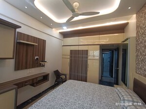 Bedroom in 2 BHK Apartment at Akshar Sai Radiance, Cbd Belapur Sector 15 – for Rent
