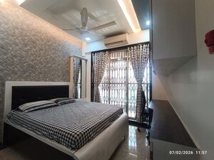 Bedroom in 2 BHK Apartment at Akshar Sai Radiance, Cbd Belapur Sector 15 – for Rent