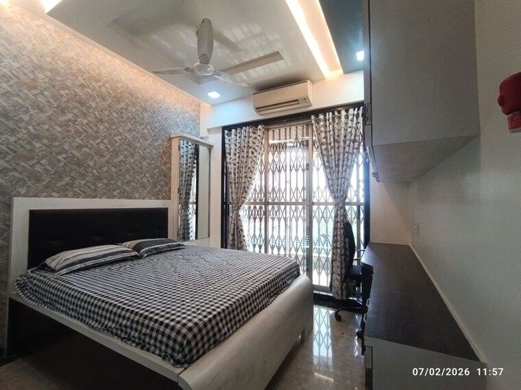 Bedroom, akshar-sai-radiance 2 Bedroom 1510 Sq.Ft. Apartment In Cbd Belapur Sector 15 Navi Mumbai 9965411
