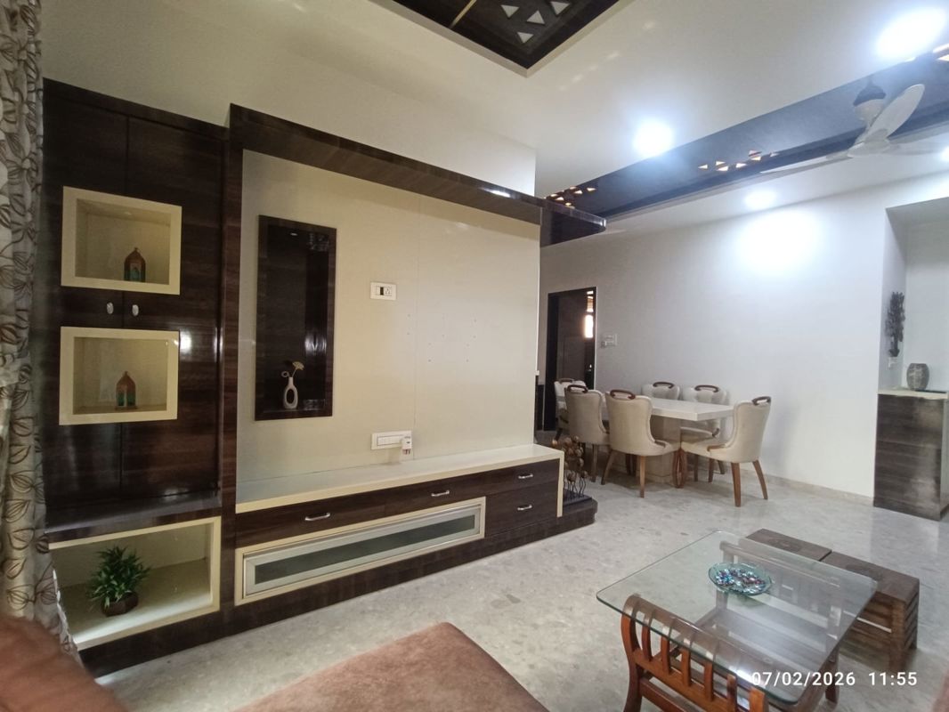 2 BHK + Pooja Room,Study Room Apartment For Rent in Akshar Sai Radiance