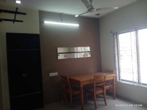 Dining area in 3 BHK Apartment at SamA-Savil Road – for Rent