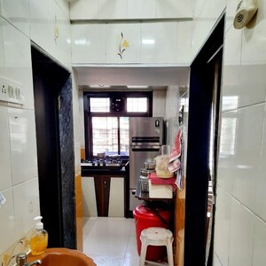 Kitchen in 1 BHK Apartment at Shree Ganesha CHS, Kopar Khairane – for Sale