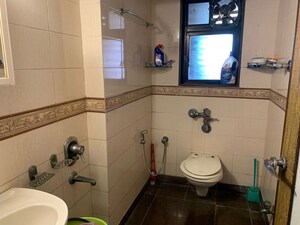 Bathroom in 2 BHK Apartment at Samartha Deep, Andheri West – for Rent
