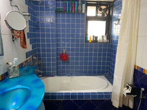 Bathroom in 2 BHK Apartment at Samartha Deep, Andheri West – for Rent
