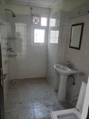 Bathroom in 4 BHK Apartment at Trident Embassy, Sector 1 Greater Noida – for Rent