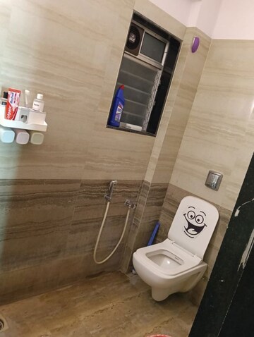 Bathroom in 3 BHK Apartment at Vasai West – for Sale