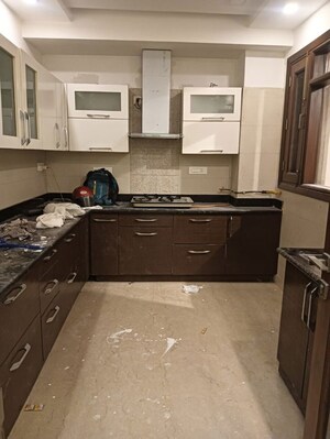 Kitchen in 3 BHK Builder Floor at Panchsheel Enclave – for Rent