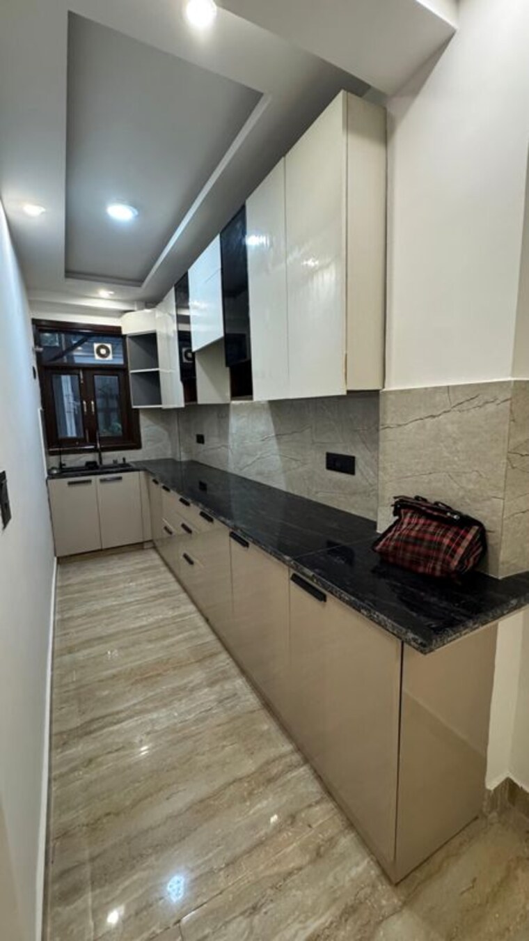 Kitchen, palm-residency-chhatarpur 2 Bedroom 900 Sq.Ft. Builder Floor In Rajpur Khurd Extension Delhi 9966102