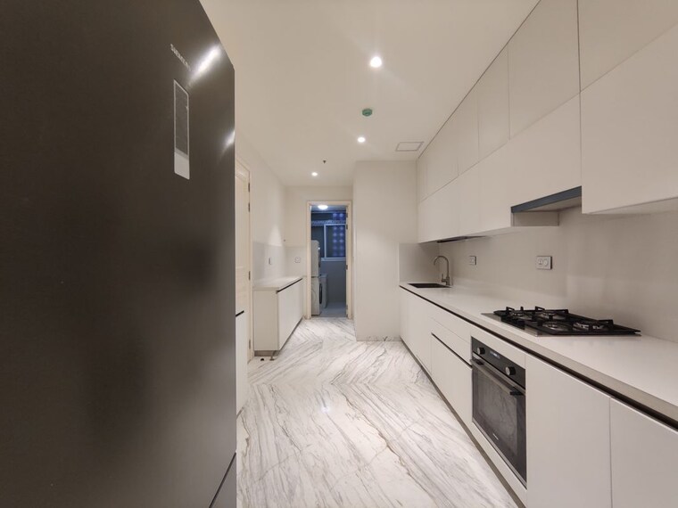 Kitchen, bhartiya-city-leela-residences 3 Bedroom 3123 Sq.Ft. Apartment In Thanisandra Main Road Bangalore 9966059