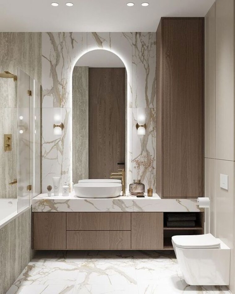 Bathroom, rohini sector 8 3 Bedroom 1200 Sq.Ft. Builder Floor In Rohini Sector 8 Delhi 9966214