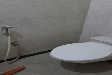 Bathroom in 3 BHK Apartment at Sai Proviso Aashlesha, Kopar Khairane – for Rent