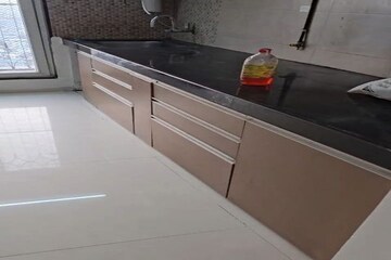 Kitchen in 3 BHK Apartment at Sai Proviso Aashlesha, Kopar Khairane – for Rent