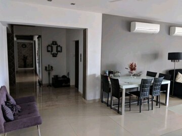 Living Room in 4 BHK Apartment at Oberoi Sky Gardens, Andheri West – for Rent