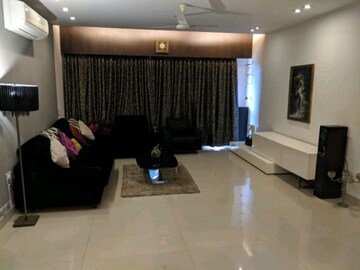 Living Room in 4 BHK Apartment at Oberoi Sky Gardens, Andheri West – for Rent