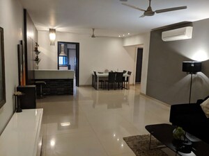 Living Room in 4 BHK Apartment at Oberoi Sky Gardens, Andheri West – for Rent