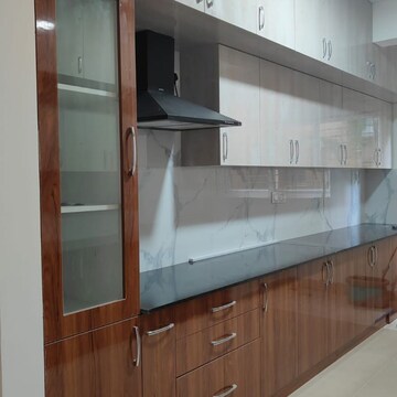 Kitchen in 2 BHK Apartment at Mantri Webcity, Hennur Road – for Rent