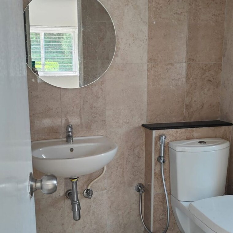 Bathroom, mantri-webcity 2 Bedroom 950 Sq.Ft. Apartment In Hennur Road Bangalore 9966382