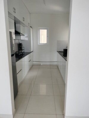 Kitchen in 3 BHK Apartment at Godrej Aqua, International Airport Road – for Rent