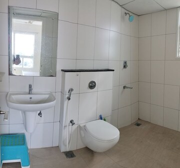 Bathroom in 3 BHK Apartment at Godrej Aqua, International Airport Road – for Rent