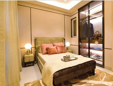 Bedroom in 3 BHK Apartment at Raymond The Address, Pokhran Road No Two – for Sale