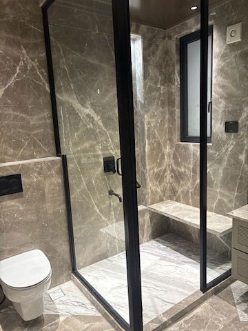 Bathroom in 3 BHK Builder Floor at Greater Kailash – for Rent