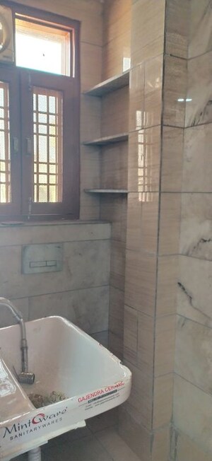 Bathroom in 3 BHK Builder Floor at Vipin Garden – for Sale