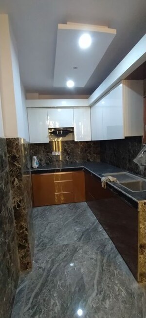 Kitchen in 3 BHK Builder Floor at Vipin Garden – for Sale