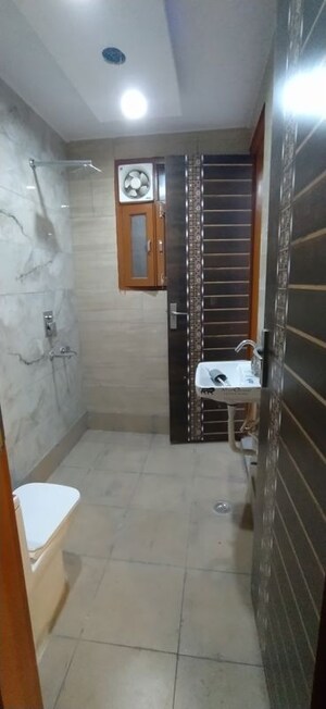 Bathroom in 3 BHK Builder Floor at Vipin Garden – for Sale