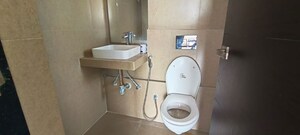 Bathroom in 2 BHK Apartment at Akshar Alltorios, Hadapsar – for Sale