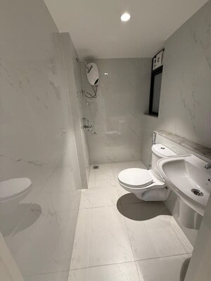 Bathroom in 1 BHK Apartment at Runwal Gardens, Dombivli East – for Sale
