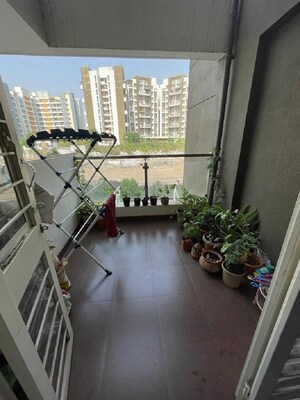 Balcony in 2 BHK Apartment at Krishna Aeropolis, Lohgaon – for Rent