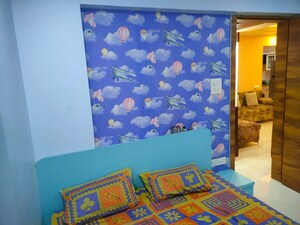 Bedroom in 2 BHK Apartment at KFP Chesterfield, Dhanori – for Rent