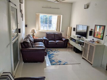 Living Room in 2 BHK Apartment at Vanaz Corner, Kothrud – for Rent