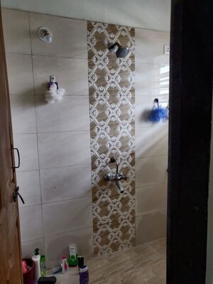 Bathroom in 2 BHK Apartment at Vaman Ganesh Complex, Bavdhan – for Rent