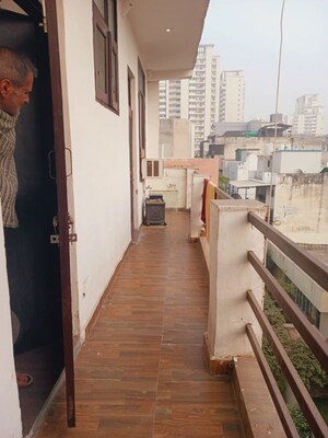 Balcony in 3 BHK Builder Floor at Sector 47 – for Rent