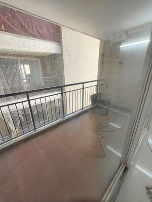 Balcony in 3 BHK Apartment at Anukampa Sky Lounges, Mansarovar – for Rent