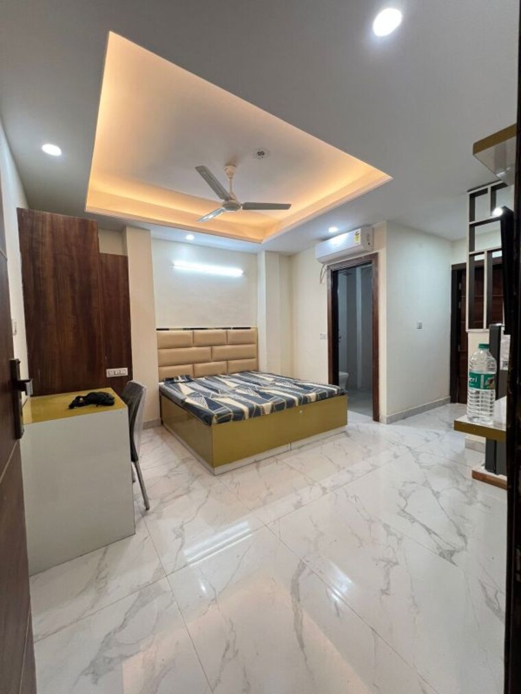 Bedroom, sector 44 1 RK 450 Sq.Ft. Builder Floor In Sector 44 Gurgaon 9967079