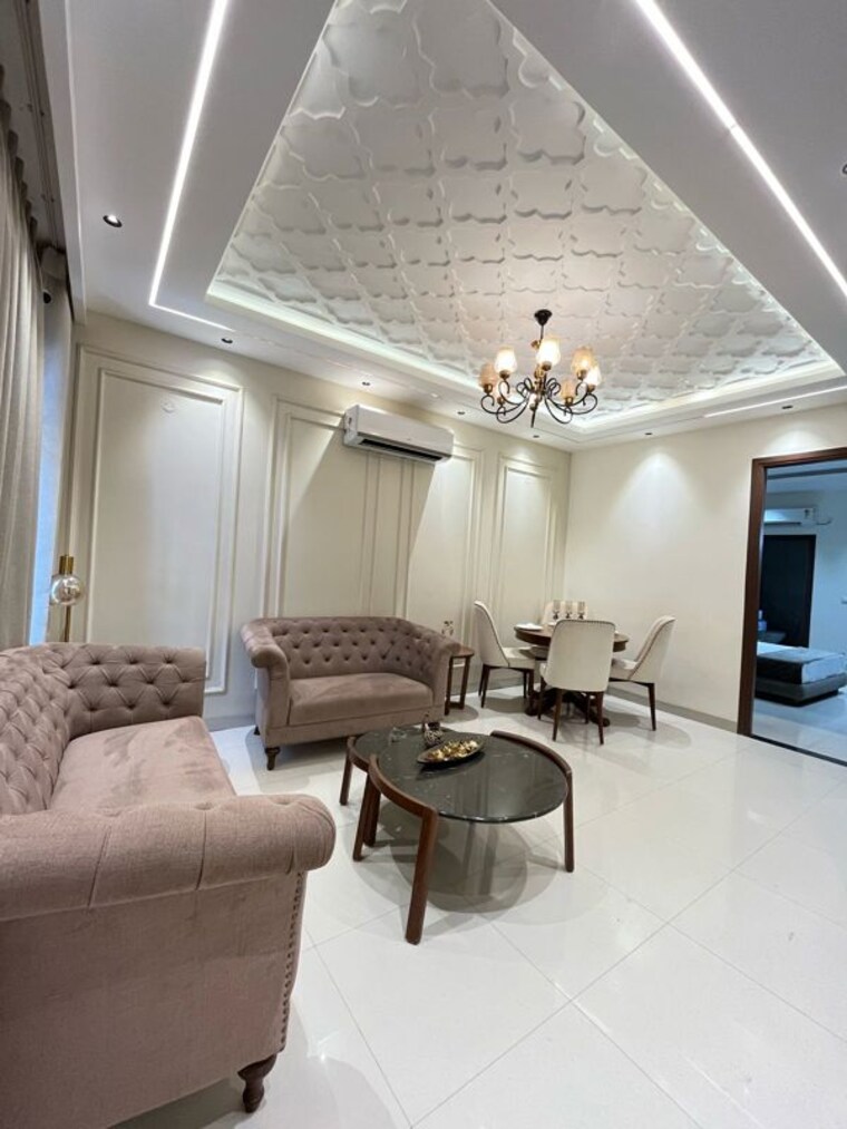 Master Bedroom, sushma-chandigarh-grande 2 Bedroom 1250 Sq.Ft. Apartment In Lohgarh Zirakpur 9967095