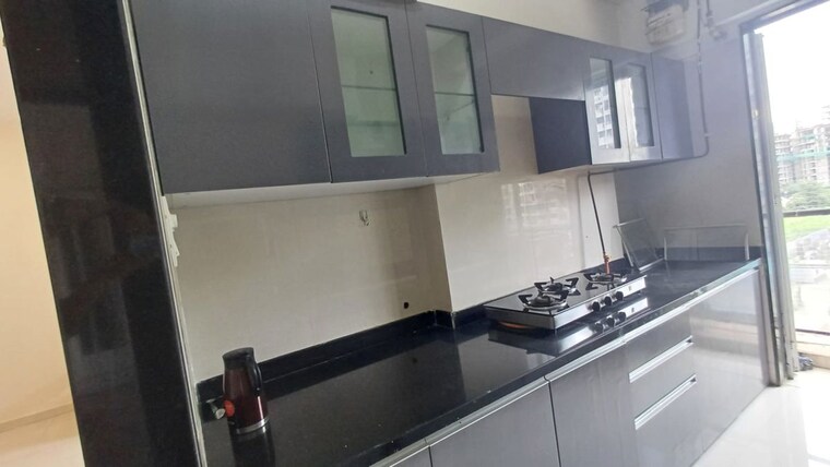 Kitchen, jk-iris 1 Bedroom 525 Sq.Ft. Apartment In Mira Road Thane 9967319